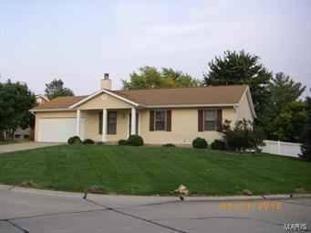 This is a welcoming 3 bedroom, 2 bath vinyl sided ranch with enclosed soffits and fascia in desirable Park Ridge Subdivision.  Master bedroom has new carpet and the whole house has been freshly painted inside.  The eat-in kitchen is huge and light and bright.  The gas fireplace has just been updated with new gas logs.  Some of the updates have been: heating & cooling (6 years), roof (10 years), laminate and vinyl siding.  The lower level is partially finished with a large 13 x 28 recreation room with 2 additional rooms for an office or den.  The entire backyard has been fenced with beautiful white vinyl fence!  The shed also stays!  All this and close to the Page Ext!