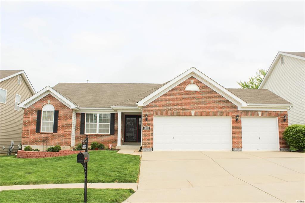 This charming Ranch home offers 4 spacious bedrooms and 2 full baths, 3 walk-in closets, blending comfort and functionality in a desirable single-level layout. The open floor plan features a welcoming Great Room, fireplace, vaulted ceilings, abundant natural light, and custom window coverings that add elegance. 
The kitchen boasts updated backsplash, stainless steel appliances, custom cabinetry and Granite countertops with a breakfast bar, ideal for meal prep and gatherings. The primary suite includes an En-suite bath with a jetted tub, separate shower and dual sinks.  The additional 3 bedrooms and full bath provide flexibility for guests, home office, or hobbies. Main floor laundry is always a must have. Step outside onto the composite deck, perfect for entertaining or relaxing while enjoying the vinyl fenced in backyard. 
The 3-car garage offers ample storage and convenience. This home is as -is, move-in ready and awaiting its next owner.  It's a Hot one so get it before it's gone!