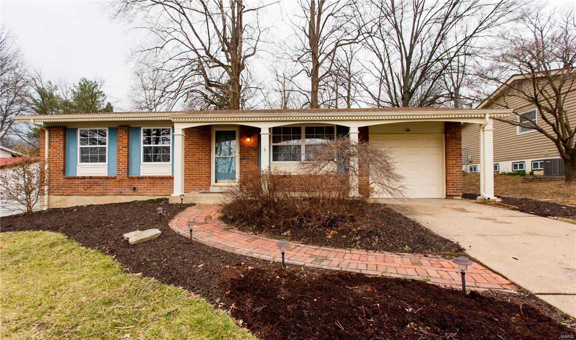 Awesome Location! Extraordinary Value! Charming move-in ready home is conveniently located in quiet Maryland Heights neighborhood w/ superb curb appeal that you really have to see to believe! Step into the sun-filled large & open living room w/ wood floor throughout and fresh paint, you will discover quality, class with amazing level of livability. Bright Open kitchen w/ stainless steel appliances, sink window to overlook peaceful backyard, Armstrong Toughguard flooring perfect for active households and sliding doors to spacious screened porch. New roof, siding and gutter in 2013, newer HVAC and water heater system, newer garage door, newer windows and doors. Newer shed has two windows and a potting bench inside. All appliances negotiable. Convenient location to major highway, recreation and shopping, plus walking distance to two parks with playgrounds and Award winning Pattonville School District...The list just goes on and on.  Really, the only thing that this home is lacking is YOU.