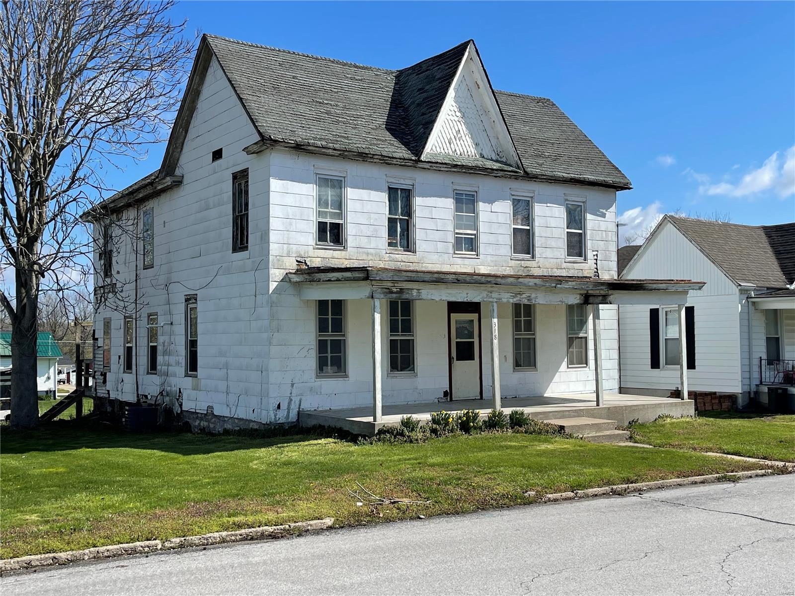 Up for consideration is a large two story home located in Paris, MO. This home is being sold in as-is, where-is condition and the seller will make no further repairs. NO owner financing and the home is Not available to rent.