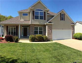 MUST SEE TO APPRECIATE!! BEAUTIFUL 4 BED 2.5 BATH SPACIOUS HOME! Convenient location with quick access to Hwy.21, South County & Fenton!The yard offers a SPRINKLER SYSTEM, landscaping, curb appeal & a level FENCED in back yard. OVERSIZED GARAGE. New garage door! NEW 50 YEAR ARCHITECTURAL ROOF!NEW GUTTERS! Newer A/C unit! 9' Ceilings on the main floor. Cozy up to the FIREPLACE this winter in the family room. BREAKFAST ROOM offers a BAY WINDOW, OFFICE NOOK & doors that lead out to a large DECK. Dining room. KITCHEN offers 42" cabinets, a pantry & a L shaped counter that offers space for stools. SPACIOUS MASTER bedroom offers a 12X11 connected sitting room, walk in closet, COFFERED ceiling and a MASTER BATH with a jet tub & separate shower. All bedrooms have ceiling fans. Stunning foyer in the entrance with hardwood floors. MAIN FLOOR LAUNDRY. CENTRAL VAC on all 3 floors! Covered front porch. Safe room in basement. 2 inch blinds throughout. Well Maintained! So much to offer for the money!