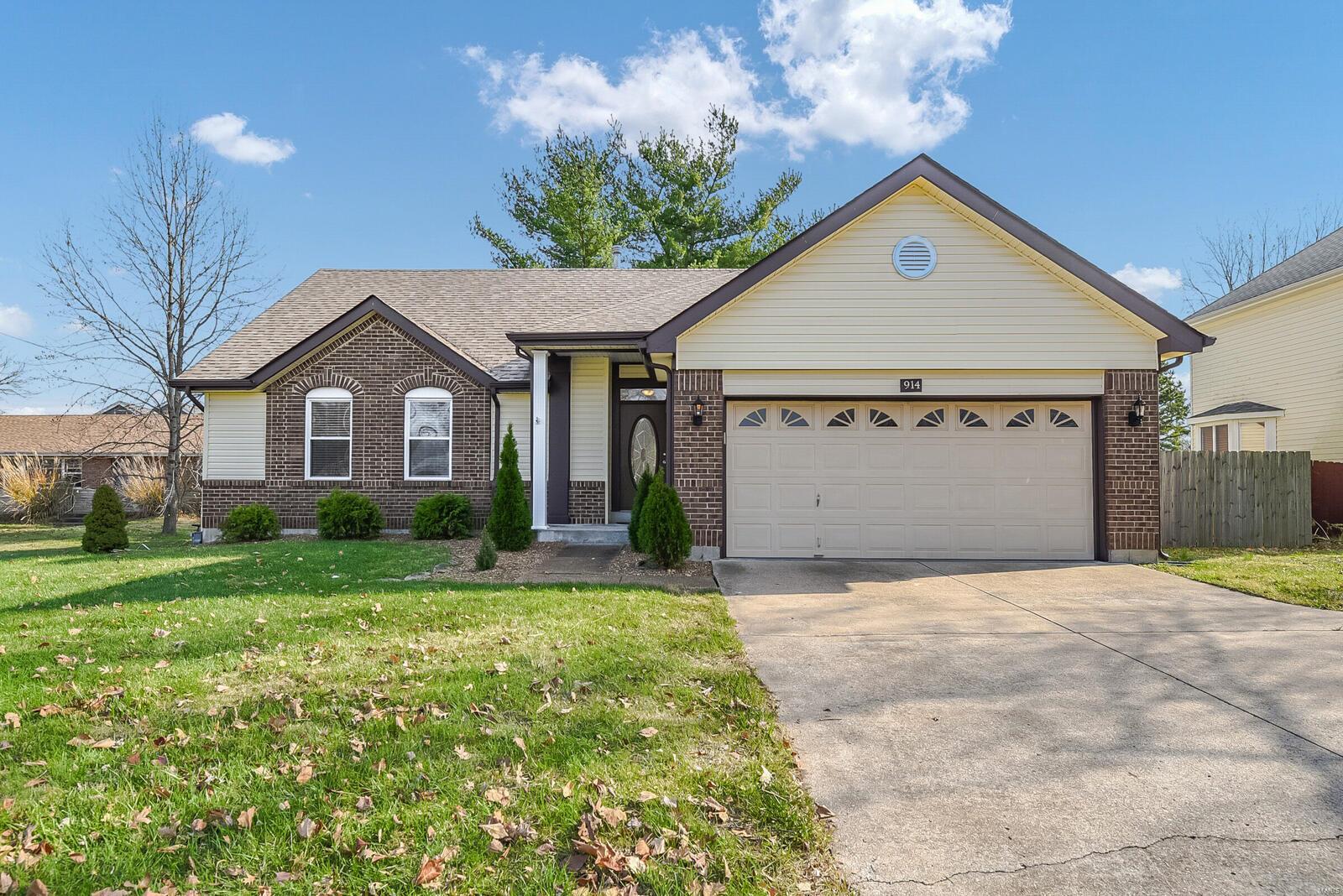 All showings begin after 1pm Sunday 11/22 - after 1pm. Thank you!
Stunning & Pristine, updated 3 bedroom, 2 bath Ranch home in Parkway Schools. Newly updated home has Open Floor Concept, with a new beautiful kitchen, family & dining areas. Enter Foyer to your Huge, Great-room and greeted by updated Gourmet kitchen, with granite counter-tops & middle island, for special occasions or everyday living. The large Master bedroom suite has a private bathroom, beautifully updated, new double sinks, separate bathtub and shower. The hall bath is updated and roomy for guests or family. Private backyard & patio is extra space for special occasions or wonderful family time together. Huge, lower-living basement is ready for you to finish for extra living & recreation space. Great neighborhood & Community, shopping, restaurants, walking trails, parks. Walk to Wren Elementary school. Centrally located, minutes from Hwys 141,I-40,270,44. 
Your sweet new home!!