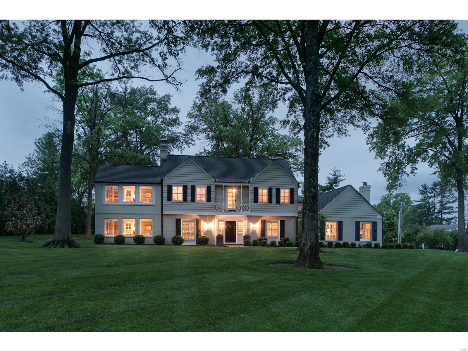 Spectacular Ladue estate that has been renovated to perfection. Charm & elegance at every turn sitting on a tree lined acre on sought after lane.Curb appeal is amazing but wait to you get inside...Light filled & fabulous wood work throughout; Exquisite details & great flow makes for perfect entertaining & everyday family living. The new gourmet kitchen features Marc Christian custom cabinets, gorgeous granite, high end appliances (sub-zero, Wolf, Bosch) & opens to the hearth room addition w/box beam ceilings...truly a wow room! New main floor office; New sun-room w/wet bar; French doors throughout lead to the aggregate patio w/built in seating,fire pit, & multiple seating areas overlook the spacious manicured grounds & backyard oasis! The luxurious master suite has new walk-in dream closet/dressing room addition; 3+additional bedrooms & 2 more baths complete the upstairs. 3-car garage, mud room, main fl laundry, fin. lower level bonus rm. Shows like a dream, make your appointments now! Additional Rooms: Mud Room, Sun Room