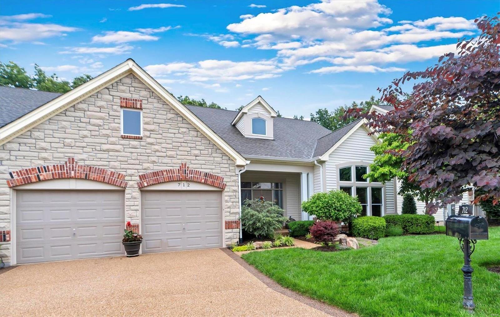 Enjoy carefree living in this highly sought after luxury gated community! Stunning curb appeal w/ stone & brick accents, aggregate drvwy, coverd porch w/ leaded glass front entry. Soaring 10-12ft ceilings, limestone tile & Brazilian teak flooring thoughout the main level. Off the entry, find a den w/ custom built-in office for 2 & formal dining w/ custom butler's pantry. Gourmet Kit. w/ Thermador dbl oven & gas cooktop, Subzero ref, Icemaker, wine ref, plus custom cabinetry w/ quartz tops, glass tile bcksplsh, walkin pantry & rev. osmosis systm. Kit opens to the great rm w/ gas fp & window wall and breakfst rm leading to a lg composite deck w/ loads of privacy! Owner's suite steps out to deck & has jawdropping custom closets & ensuite bath w/ steam shwr, jet tub & dual vanities plus access to main flr laun. Fin LL walks out to covered deck & has family rm w/ wetbar, 2 bedrms, full bath, game rm, exercise rm sitting rm & craft area. See feature sheet! Duplicate Listing MLS# 24030783