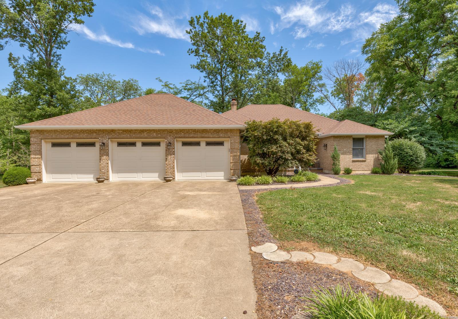 Take A LOOK At This SPACIOUS Ranch Home in Holiday Park Estates! Great Floorplan with a Formal Dining Room, Sunroom & Large Living Space with Gas Fireplace! Kitchen has Granite Countertops, Center Island, Breakfast Nook & All Appliances! Large Laundry Room & Oversized 3 Car Garage. Main Level Master Suite features Soaking Tub, Shower, Dual Sinks & Walk In Closet. Lower Level is Finished with Family Room Area w/Bar, LOADS of Storage & Bonus Room could be 4th Bdrm! Outdoor Deck Overlooks Dean Danieley Park right in YOUR Backyard! Call to See Soon! Additional Rooms: Sun Room