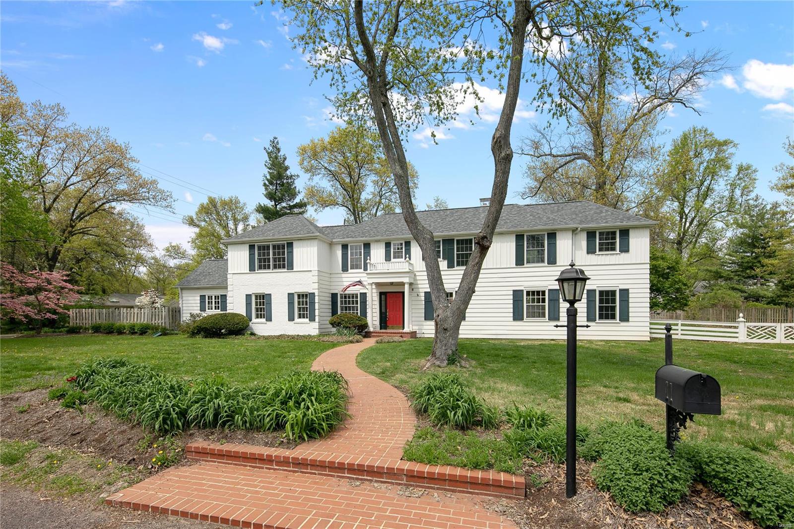 Incredible opportunity to live on the picture perfect lane in the heart of Ladue! Stones throw to Ladue High School, Ladue Middle School and the fabulous Conway Elementary! Pop over to the Shops of Ladue market area just a block away! You will love the large level lot, side entry garage, and bright gathering spaces! Second floor offers large master bedroom with walk in closet and updated bathroom, two additional bedrooms and a walk in closet that is roughed in for a full bathroom. First floor hosts a large living room, walk out sun room, additional bedroom, two full bathrooms, eat in kitchen and family room! This home is being sold in "as is" condition. Seller to do no repairs, but this home is priced to sell! Bring your best offer! Please see bids for new furnace, the needed sump pump in basement and foundation work, attached! Easy to show! Additional Rooms: Sun Room