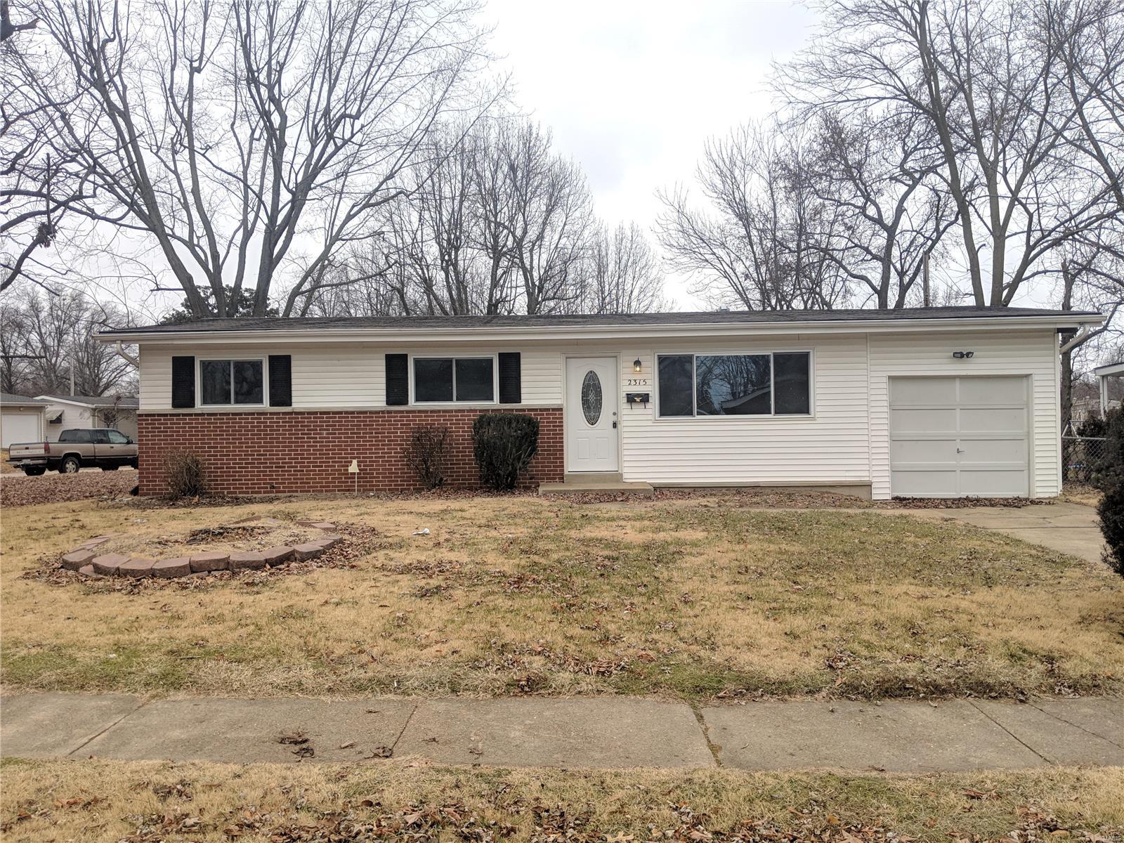 WOW! Freshly rehabbed, clean and ready for move-in! Don't miss this JUST updated 3-bedroom and 1-bath home in Florissant. New kitchen and bathroom, new flooring and paint! One car garage. Schedule a showing today!