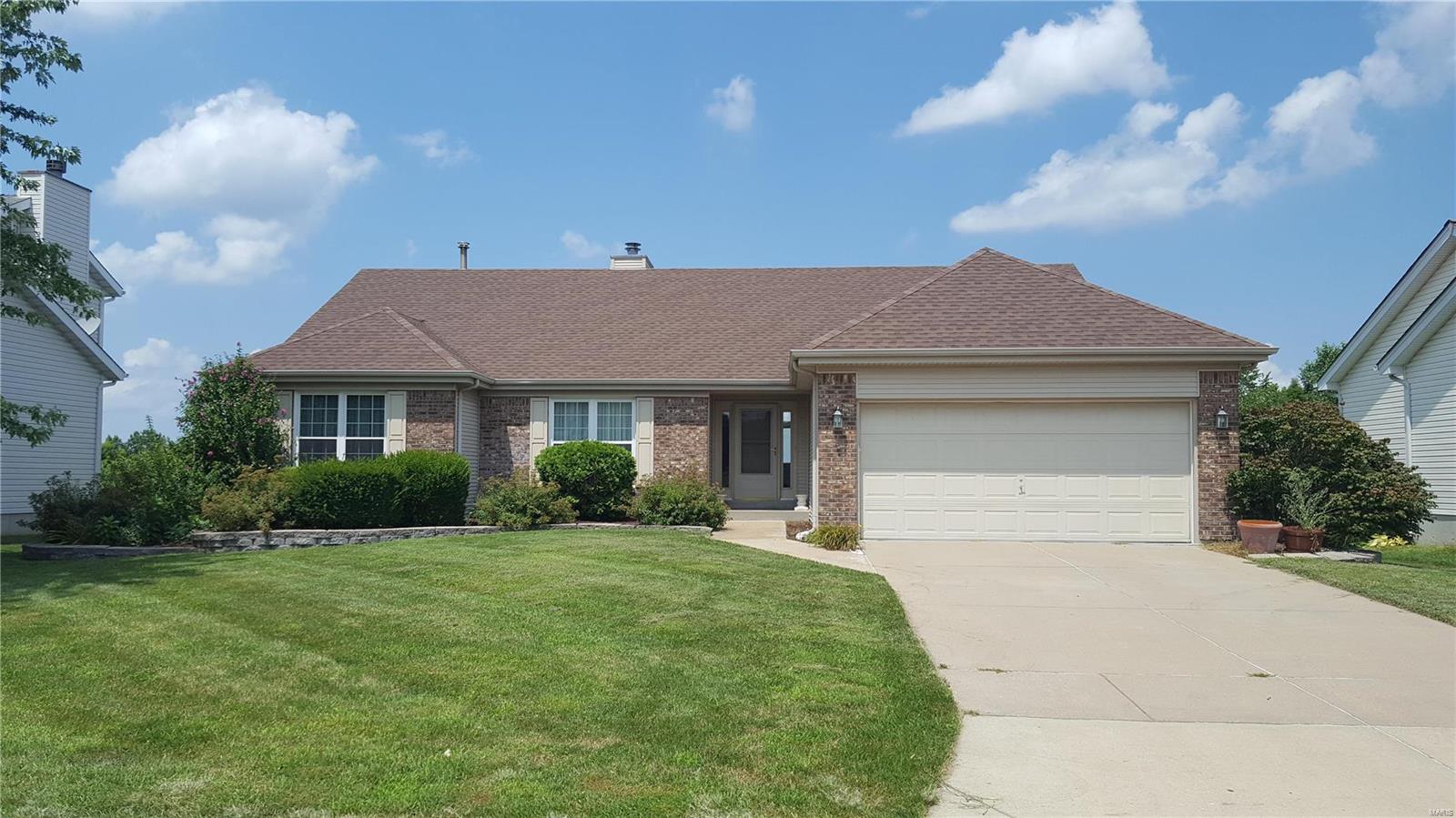 You don't want to miss this incredible opportunity in O'Fallon. This 4-bedroom and 3-bathroom ranch home features massive picture windows in the living room, overlooking green space. The tastefully updated kitchen features granite counters, high-end stainless appliances, and custom cabinets. Finished basement includes 4th bedroom, family room, bathroom, and walk-out. Master bedroom suite features walk-in closet, double sinks, and separate tub and shower. Washer/dryer included. 2-car garage. Schedule an appointment today!