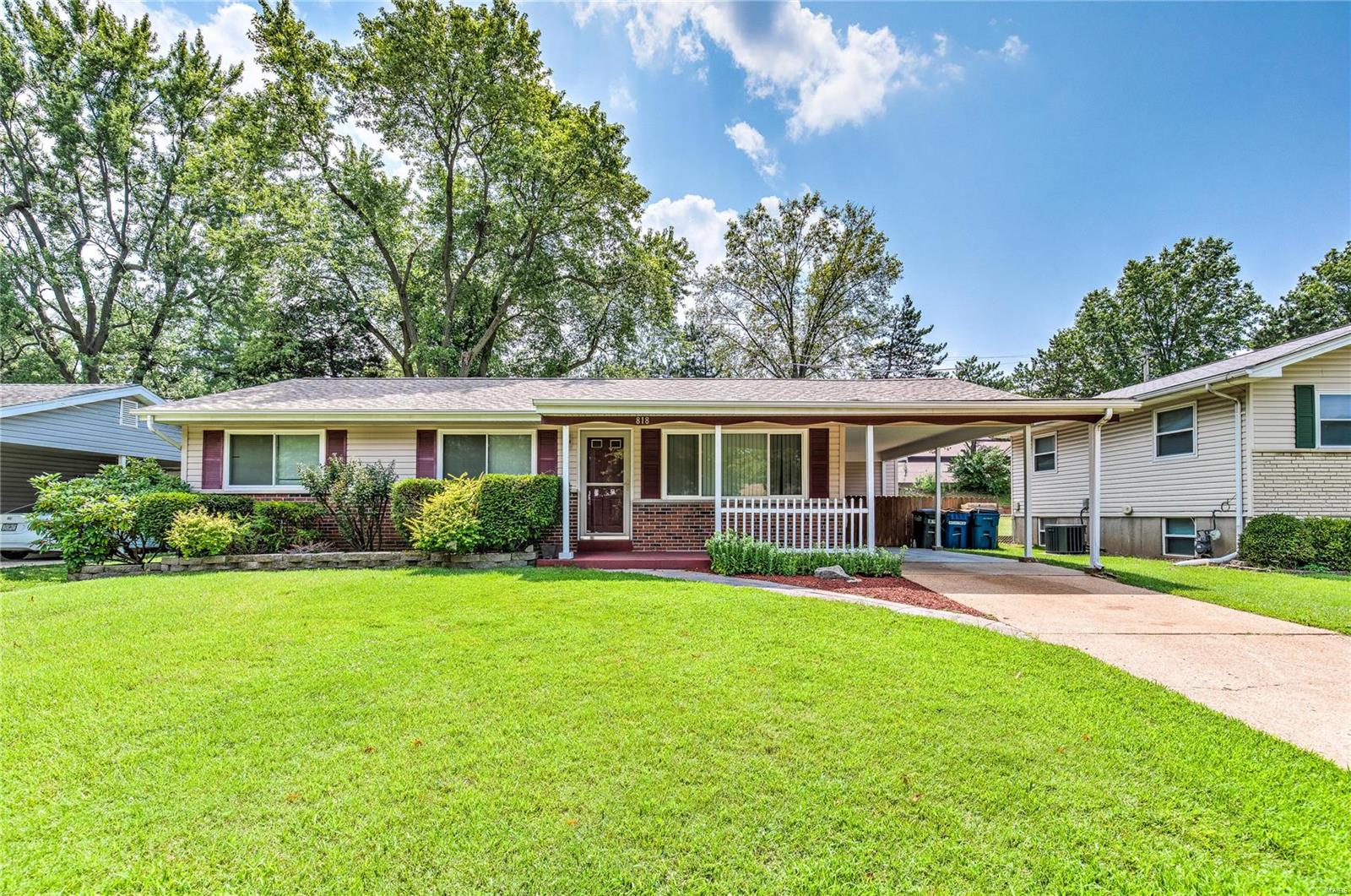 Welcome home to this wonderful Hazelwood ranch. This home is located on a quiet street. There are hardwood floors in much of the home. A large addition provides additional living space and features a wood-burning fireplace. There is also a finished basement which offers a bonus room and bonus living space. The sliding door walks out onto a lovely patio and opens into the fenced-level backyard. There is also a carport and extra storage space. This home has tons of space to enjoy and is conveniently located near the highway, Hazelwood parks, schools, and many community features.