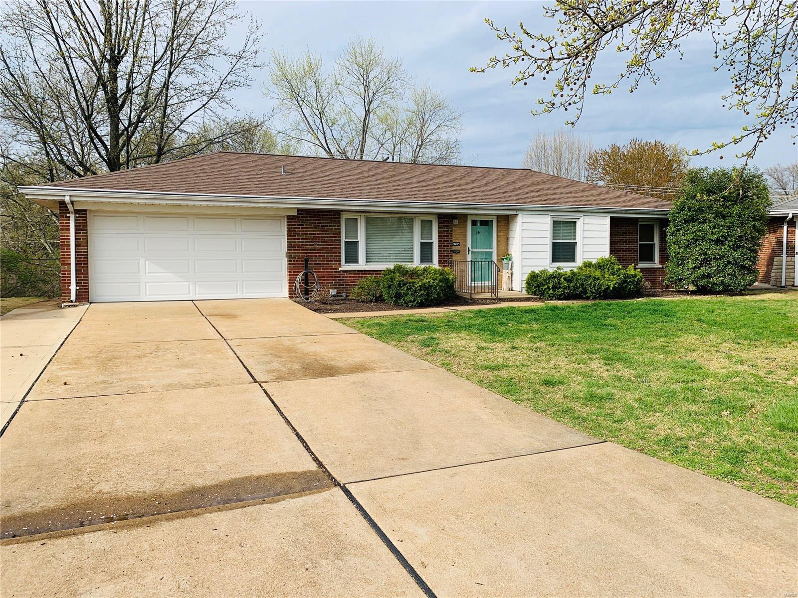 Beautiful Affton ranch home with brick exterior and 2 car garage. Gorgeous hardwood floors throughout with crown molding greeting you in the living room. Just outside the beautifully remodeled kitchen with stainless steel appliances is a 15x13 maintenance free composite deck. Lower level is perfect for game day with plenty of friends and with plenty of canned lighting. Ceiling fans in all rooms. Home has an architecture roof, high efficiency furnace, new dishwasher and newer 200 amp electrical panel.