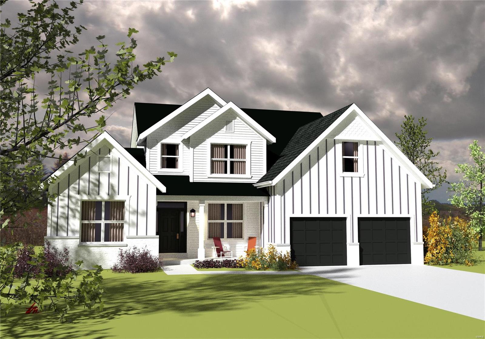 Another great opportunity brought to you by the award winning builder, The Manlin Company. Wonderful opportunity to build your new dream home in Ladue schools at a price point under $1.0 million. Five (5) bedrooms with one on the main floor that can be converted to a master suite if desired. Top end finishes including hardwood flooring, a gas fireplace, custom cabinetry, granite countertops and much more. Also, for all contracts accepted by October 31, 2022, the lower level finish is included which provides for a 6th bedroom, rec room and full bathroom. A three car garage option is available (along with a side entry option).