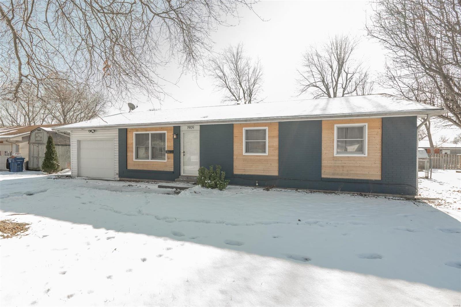 Perfect home for a small growing family.  Open living, dining kitchen area with the laundry room and garage off the kitchen for an excellent traffic flow. Nice master bedroom in back and 2 good size bedrooms in the front for the kiddos.  Fenced in backyard has a nice patio for entertaining and plenty of room for the kids to play.  A storage shed out back and a nice size storage room in the garage provide lots of space to keep all the tools and toys and the oversize laundry room can double as a walk in pantry.
