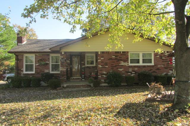 Nice family home in great neighborhood. Several updates- new themopane windows in 2022, new central heat and air in 2020, flooring in last few years, roof 5 years old, appliances have been updated in last couple of years. Kitchen has lots of cabinets. Garage built in for family room or could be 3rd bedroom. Large storage room. Nice 18 x 10 covered deck in back. Lots of storage with 18 x 14 shed with double doors, two 8 x 12 sheds with large entry doors.
