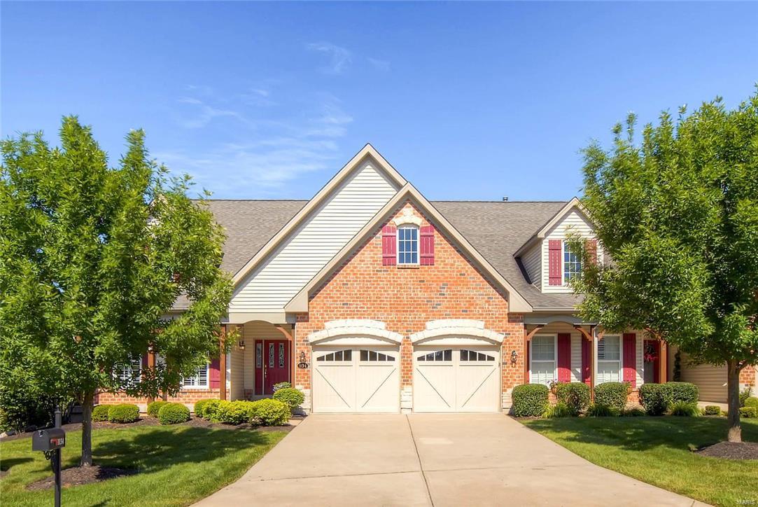 LUXURY ATRIUM RANCH villa FEELS SECLUDED, backing to 50+ WOODED ACRES. Enjoy SERENE PANORAMIC VIEWS OF TREES from walls of windows. 2 bedrooms (office/den could be 3rd bedroom), 2.5 baths, 2786 SF with FINISHED WALKOUT LOWER LEVEL. SOARING CEILINGS, GLEAMING HARDWOOD & recessed lighting throughout. Impressive great room with GAS FIREPLACE, built-ins & iron staircase spindles. Elegant kitchen with 42" MAPLE CABINETS, crown moulding, GRANITE COUNTERS, butterfly island, pendant lights, tile backsplash & WALK-IN PANTRY. REJUVENATING master suite, VAULTED, with ceiling fan, plantation shutters, WALK-IN CLOSET, ADULT-HEIGHT his/hers vanities, CORNER SOAKING TUB, separate shower & ceramic tile. FINISHED LOWER LEVEL family room, built-ins, lighted coffered ceiling, plantation shutters, Jack n' Jill bath, bedroom & lots of storage space. BUG-FREE 12x11 SCREENED DECK perfect for fresh-air entertaining, plus 28x10 BRICK PAVER PATIO at walkout. RELAX EVERY WEEKEND - lawn care is provided! Location: End Unit, Ground Level, Suburban