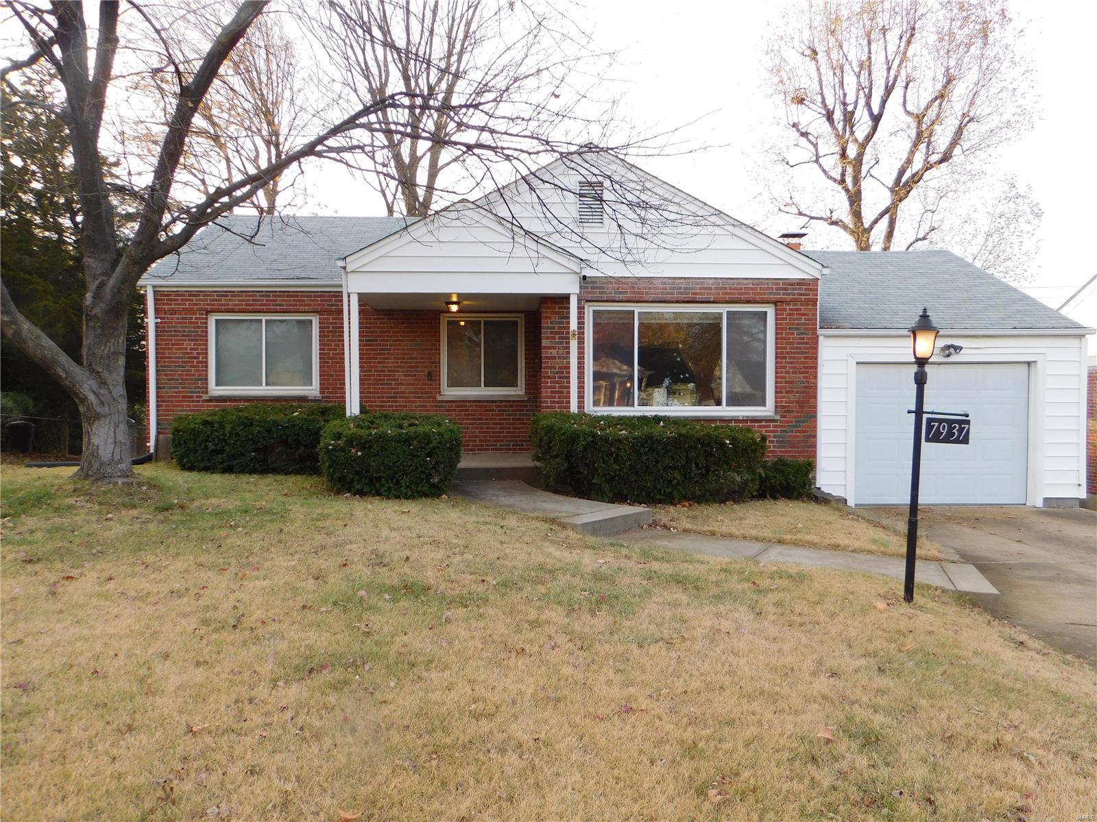 Don’t miss out on this Affton home that backs up to Tower Tee Golf Course! Move-in ready 2 bed, 2 bath, four-sided brick could be the best Christmas present ever! What will be your favorite feature of this home? The hardwood floors? Cozy hearth room with the brick fireplace? Maybe the large deck in the fenced backyard? There is a lot to like! All your friends will be envious of the location overlooking the golf course. The large back deck is perfect for relaxing or load up the coolers and have a BBQ for all the gang! Partially finished lower lever space has endless possibilities!  Hot tub stays (as-is). All appliances stay (as-is). The garage has an electric garage door opener. The seller is offering a one-year Choice home protection plan.