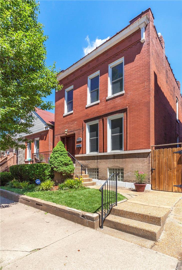 Showings begin 5PM on Friday. TGS home has been LOVED & thoughtfully updated. Cheerful entry w/modern chandelier opens to cosmopolitan yet cozy living room w/custom built-in shelving, ventless gas fireplace & recessed TV nook. LR flows to formal dining room. Gleaming kitchen w/GRANITE counters, subway tile, STAINLESS appliances & under cabinet lighting. Fully remodeled 1/2 bath (2014) completes main level. Upstairs are 3 bright & neutral bedrooms all w/wood flrs & ample closets. Full bathroom rounds out level. Finished LL offers valuable entertainment & living space. Gather at the wetbar w/mini fridge, recessed shelving & retro-modern pendants or lounge in family/media room w/HOME THEATER system - MOVIE NITE! Full bathroom w/beautiful finishes makes this an ideal space for guests. Tidy laundry room & additional storage complete this level. Mature landscaping front & back, patio, deck & over-sized 2 car garage. New h-e HVAC (2014) + numerous upgrades make this home a real charmer.