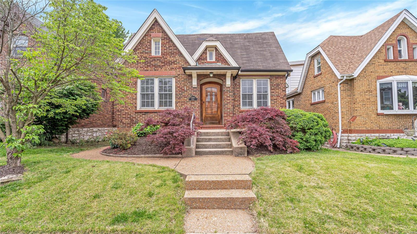 Princeton Heights Home with space and charm. The original door and storm door greet you as you enter. Hardwood floors through the main level. Living room features crown molding, vintage stained glass windows, historic mantle. Your kitchen opens to the dinning room and has impressive counter space and a breakfast bar. And don't forget the pantry! One of the main level bedrooms has 2 closets and hardwood floors, while the other features carpet. Your full bathroom has charming tile floor matched with updated light fixture and vanity. Head upstairs for an additional bedroom, room for an office/workout space/nursery, and an additional half bath. Downstairs, you'll find room to store everything you need in your large basement. As you enter the backyard, envision yourself enjoying BBQs on the brick patio. Brand new deck just completed. Shed to keep all of you lawn equipment next to the parking pad. Short walk to Onestos, Salt + Smoke, and more. Check out the virtual tour for walk thru.