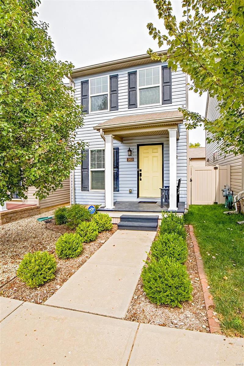 Absolutely fabulous 2 story, just south of Carondelet Park! There is nothing to do here but move in. So much detail!  The house has basically been redone, the sellers took out all the builders grade features and completely updated it.  Beautiful hardwood flooring on main level and upstairs. 2 panel doors throughout the house. The living room flows to the dining room for an open feeling.  The kitchen is a dream with granite counter tops, 42 inch white cabinetry, upgraded stainless steel appliances and new faucets. There is a half bath on the main level. 2 bedrooms are upstairs, and have great closets and both bathrooms have been completely remodeled. The basement has a recreation room/possible bedroom as well as a another half bath shared with the laundry. The yard in back is completely fenced and there is a 2 car garage with opener. The houses sits on a cul-de-sac and the front porch is covered and has enough room for a bench.  You will not be disappointed to bring your buyers here!!