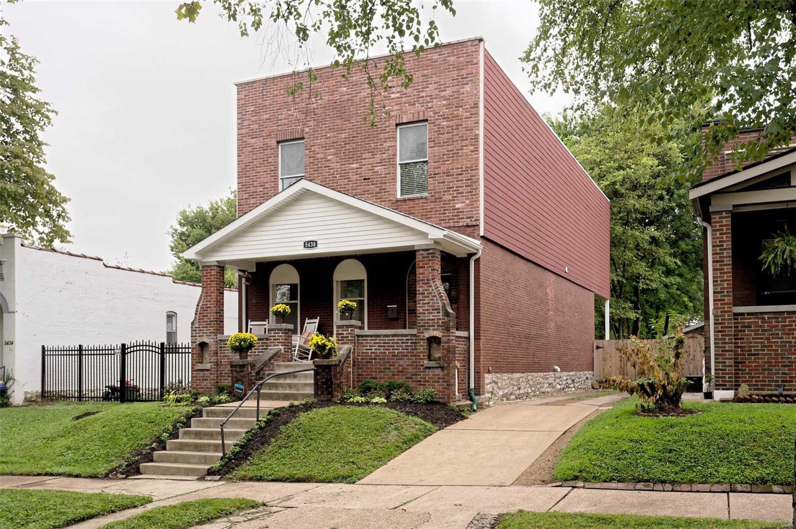 Beautiful 2 story home renovated in 2017 with a extra deep double lot. (50 x 192) 4 bedrooms, 2.5 bath, and garage.  Sharp, open floor plan(kitchen, dining, living room combo), perfect for entertaining.  Inviting covered front porch, living room with gas fireplace, dining, and that  gourmet kitchen with 42 inch custom cabinetry,  Stainless steel appliances and a convenient center island***Wood flooring on the main floor, steps, hall and mastersuite.  Upstairs boasts a large mastersuite with sitting area and a stunning luxury bath (double sink vanity, glassed ceramic tile shower and Soaker Tub) second floor laundry, and 3 nice sized additional bedrooms***Back covered deck looks out of the double lot, level yard.  Walk out Basement offers lots of storage. Zoned HVAC** All this within walking distance to The Hill (lots of restaurants, park and markets)  Seller will view  contracts Tuesday even 99/8 *PM and response by Wednesday 10AM 9/9