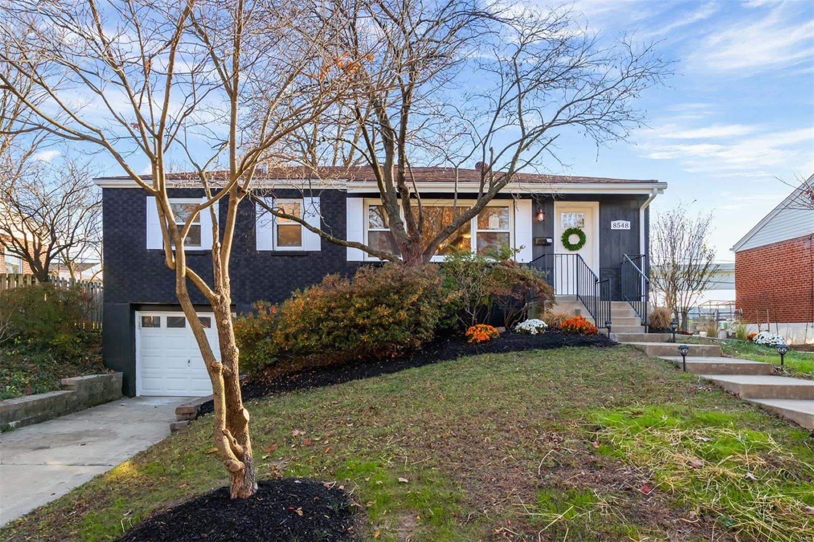 Totally RENOVATED 4bdr, 3BA house in Clayton school district! Lower price than clayton as it is located in lovely Richmond Heights. Great open floor plan with kitchen open to dining and living room.  Separated by a full island with sink and dishwasher.  All hard wood floors throughout, granite counter tops, tile bathrooms, 2 master bedrooms, 2 upstairs bathroom, and rec room and bathroom downstairs.  2240 sq ft of living space just waiting for you! Walkable neighborhood with upscale restaurants and shopping close by. Also close to major highways 170 and 40 so very simple to travel to farther away parts of St Louis County. The home also features a beautiful new outdoor patio surrounded by trees and landscaping for your own private retreat! Very few homes for sale like this, so be ready to offer quickly to secure it as your own. Contemporary black and white sleek look throughout. Agent owned.

Showings Available beginning Friday, November 20, 2020