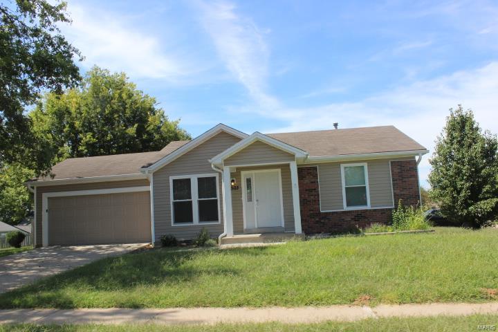 Brand new roof just and basement repairs completed! You won’t want to miss your opportunity at this adorable 2 bed, 1 bath ranch home.  The large corner lot and fenced back yard are perfect for entertaining and the full unfinished basement with rough-in is waiting for you to make it your own.  Microwave, refrigerator, oven and dishwasher are all included. The 2 car attached garage provides plenty of parking space as well as ample storage with built in cabinets.  Schedule a showing today!! SpecialListingConditions: Foreclosure