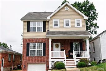 Extraordinary 3 bedroom 2 1/2 bath home on a tree lined street in the Heart of Shrewsbury. over 1800 sf of living space.  Just a short walk from scenic 26 acre Wehner Park. Built in 2004, this incredible home has it all! The inviting, comfortable Living Room is bathed in natural light.  The Kitchen and Dining rooms are amazing with Gleaming Hardwood Floors, 42" Maple Cabinets, Huge Center Island, Some Stainless Steel Appliances, and Oversized Pantry.  A tastefully decorated 1/2 Bath and Den complete the main floor.  The Spacious Master Bedroom Suite boasts a walk in closet. The large private Master Bath has beautiful double sink vanity.  There are two other large bedrooms, and another full bath as well as a Nursery/Office upstairs. The unfinished lower level has separate laundry room and is currently used as a Play/Recreation area for the family. Oversized Garage, Level Fenced back yard.  Convenient location, Near Shopping, Restaurants and Metro link. First Showing Sunday 11/15 noon.