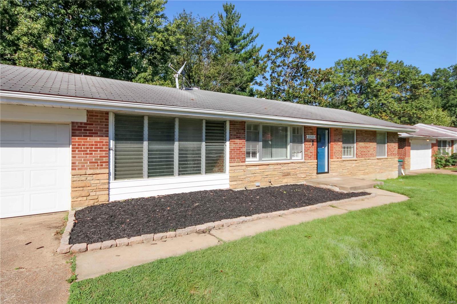 Welcome to 10349 Bellefontaine Rd. This ALL BRICK ranch-style home w/ two car attached garage has been beautifully remodeled! Kitchen and bath both have matching ceramic tile flooring, custom built cabinetry w/ elegant fixtures, GORGEOUS HARDWOOD FLOOR THROUGHOUT, living room and dining combo, three great sizes bedrooms, SPACIUOS MAIN FLOOR FAMILY ROOM w/ walkout leading to HUGE BACKYARD!