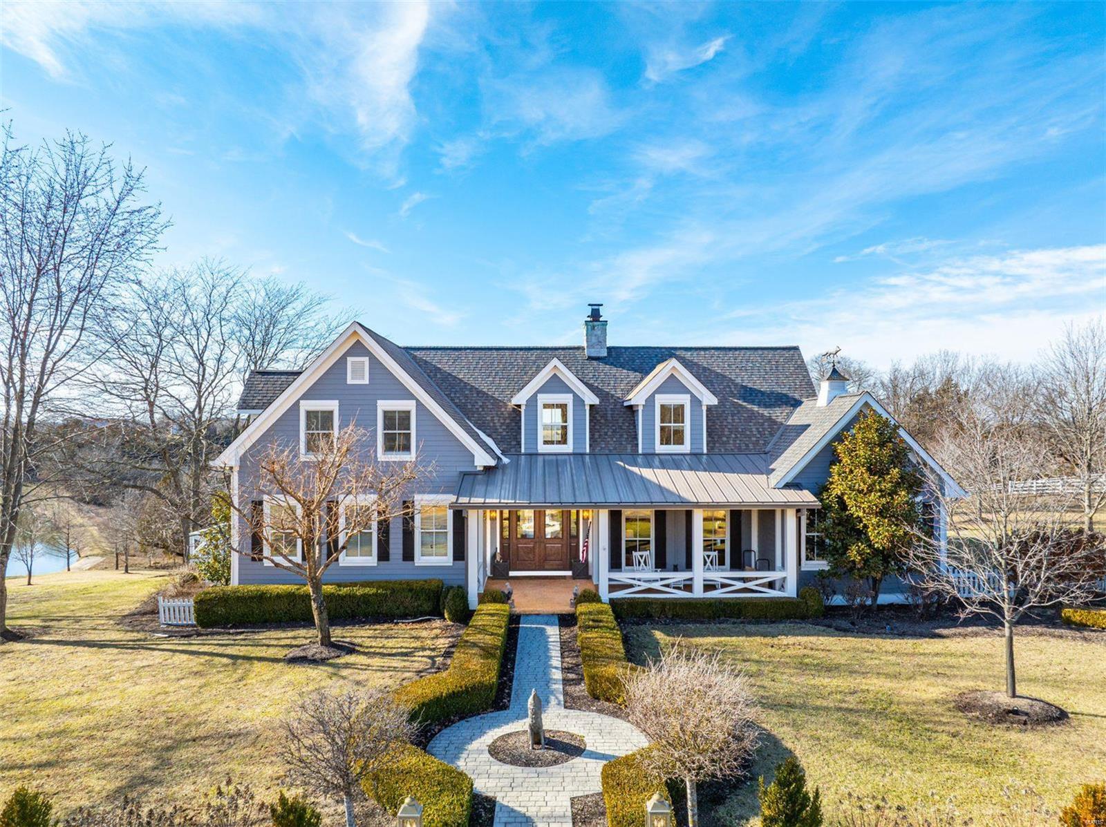 Duplicate of listing number 25000641. Located one hour from Clayton, Fox Ridge Farm is a tranquil estate offering a custom home situated on almost 80 acres of rolling countryside. The main level includes a primary suite and plenty of room to entertain with an open floor plan and adjoining screened porch. Two additional bedrooms are on the second level, and the lower level boasts a bunk room, full bath, kitchen and recreation room. The property includes a stocked 4.5 acre lake, a 4 stall horse barn with tack room and loft. An additional, heated outbuilding allows for additional storage or work space. After a busy day enjoying all the property has to offer, relax around the firepit and enjoy a beautiful sunset.