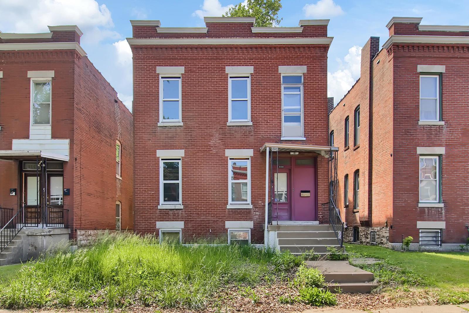 REHAB OPPORTUNITY in Tower Grove East/ Fox Park neighborhood! Out of town seller not able to complete the project and passing the opportunity on to the next! House was purchased as an occupied 2 family. Current seller has demoed property to the studs and made the following renovations: New roof Nov. 2018, New windows and back doors, new water heater (uninstalled), HVAC and plumbing roughed in, main water line changed, LVL beam installed to open floor plan, majority of framing, and last but not least, this property has a nice sized yard AND 2 car garage! So many charming features of this house that will make it shine as a finished rehabbed house! Comps for renovated houses within .25 miles up to $300,000! Property is being sold AS IS sellers will make no concessions once under contract.