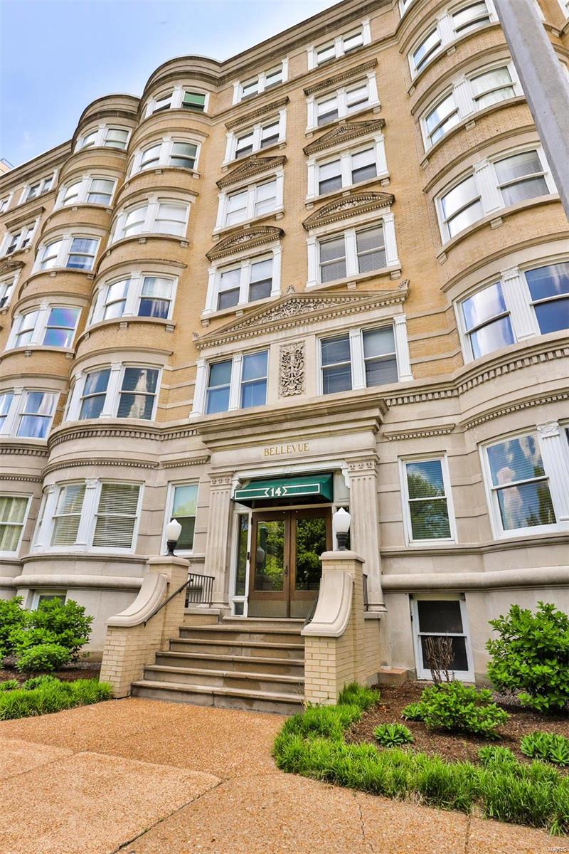 Welcome to elegant and charming Aberdeen Condominiums, located on the 5th floor, (unit # 10) providing some of the best views of Forest Park.
With a long and storied past, these classic & historic buildings offer the best of luxury and location.  Over 2100 square feet of well-appointed living space including large living and dining room areas, bay windows offering an abundance of natural light, soaring ceilings, original millwork, and well-maintained hardwood flooring. A true oversized primary suite with adjacent sitting area, large second bedroom, and full bath, in-unit private washer/dryer (included) one assigned parking spot (#55), and basement storage plus a premium Home Protection Plan included.  Newly updated roof-top deck perfect for watching the sunsets, and professional management building with on-site supervisor for added service and peace of mind. Best CWE walk-score to the Wash U. med campus and all the fun and fabulousness of the CWE - Move in ready for quick possession. Location: City, Upper Level