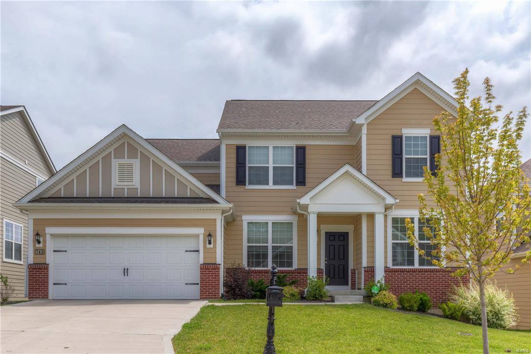 Fantastic 4Bd/2.5Bth custom 2 story Pulte home in sought-after Estates at Town & Country Crossing! Open floorplan w/3200+ sqft. Inviting Foyer leads to Living Rm w/French drs; Dining Rm; gourmet Kitchen w/granite, island, SS appliances & tile backsplash; Breakfast Rm; Family Rm w/gas fireplc; built-in desk, Powder Rm & Laundry. 2nd flr finds Loft; spacious Master Ste w/walk-in closet & luxury Masterbath w/dbl vanity & oversized shower; 3 more bedrms w/walk-in closets; & another full bath. Lower level w/rough-in bath & lrg windows. Features: hardwood floors, stylish lighting, can lights, lovely spindled staircase, arched 2 panel doors & attached 3 car tandem garage. New deck ('15) overlooks park-like yard. Great location–walk to Town & Country Crossings’ Whole Foods Market, shops & restaurants. Fantastic hwy access & AAA rated schools! Note: Seller willing to consider less than 1 year lease. No smokers; no pets. Also for Sale: See MLS#16034647 for info on the sale of this property.