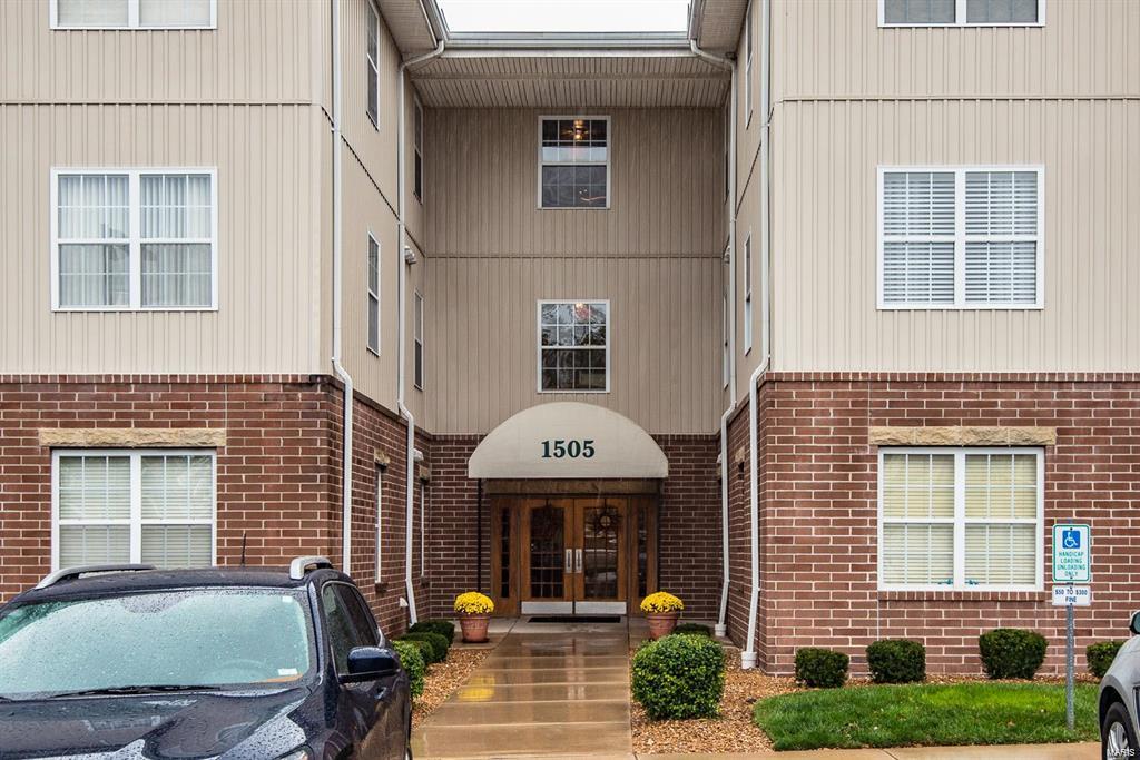 Carefree condo living in this 55+ community!  Ground Floor Unit is up for grabs!  Seller relocating & willing to leave all appliances including washer & dryer & possibly even furniture!!  This unit has 2 full updated baths!  Owner bedroom with large walk in closet & private bath plus the 2nd bedroom currently being used as an office!  Lots of cabinet space in the Kitchen PLUS a large pantry!!  Breakfast room has beautiful antique chandelier which stays!  Main floor unit allows you to walk right out to your patio!  Building does have elevator too!  Plus, the lower level offers a storage area, common use area, exercise area and more!  
These units are hard to come by!  Super convenient location too!! Location: Ground Level