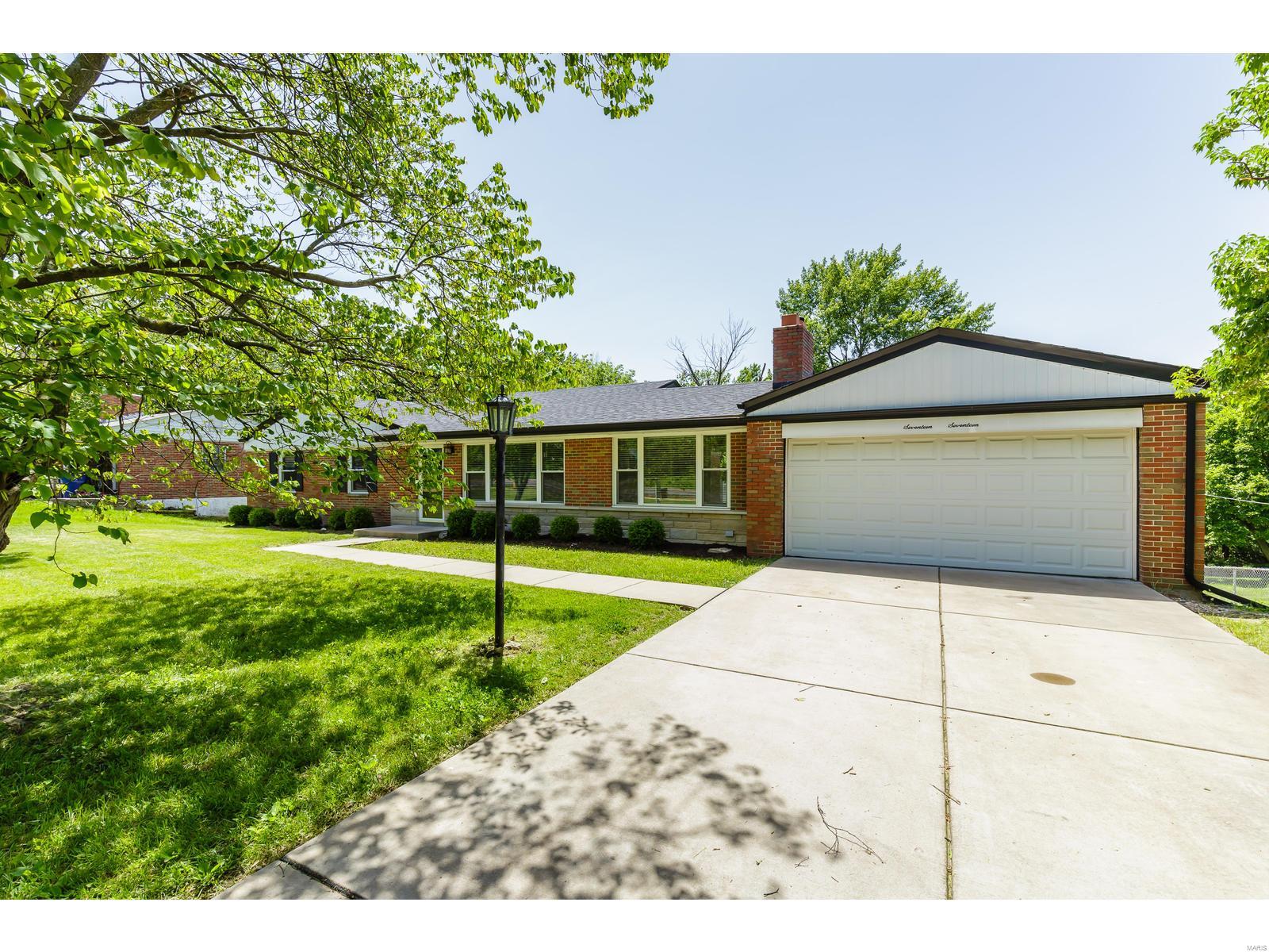 This is a must see beautiful all brick home in the Pattonville School district! As you walk in you are greeted by gleaming Hardwood floors throughout most of the first floor. The living room features an abundance of natural light beaming through the large windows and it flows right into the dining room creating an open floor feeling. The Family room offers A fireplace, large windows and direct access to the Deck making it perfect for entertaining guests and family. All 3 bedrooms offer ample space and crisp finishes with a full bathroom in the master bedroom. The walkout basement is partially finished waiting for your final touches. The huge backyard has a patio perfect for BBQ's or family gatherings. Don't miss out on this beautiful home, give us a call and start making memories that last a lifetime!!