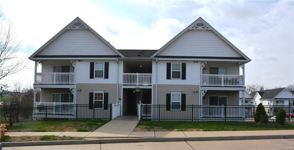 Fantastic Condo with no steps from parking lot to door and handicap assessable! Condo comes with one carport slot plus extra parking. Condo has 2 bedrooms, 2 full baths and main floor laundry. Open floor and spacious!!! Kitchen has a breakfast bar and plenty of cabinets. From the large living room you can walk out onto the covered deck that also has a storage closet. Very nice to set out and watch the birds. Master bedroom is roomy and the master bath has a linen closet, double sinks, walk in shower and a nice walk in closet. Home owners insurance is covered inside and outside by association. Personal belongs are the responsibility of the owner. Home is just minutes from shopping and Hwy I-55 or 255. Very clean and move in ready! Call today for your appointment. Location: Corner Location, End Unit