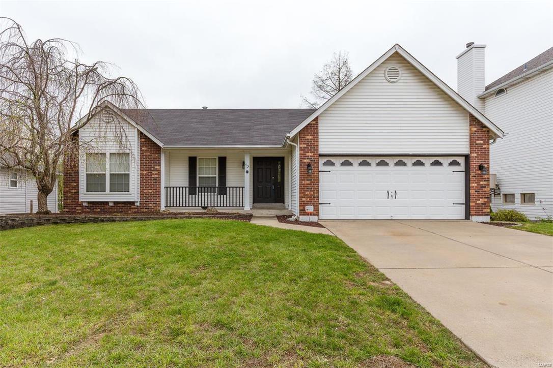 PRICE REDUCED FOR QUICK SALE!  Gorgeous, Turnkey Ranch in desirable Hidden Oaks neighborhood!  This home features hardwood and ceramic tile floors throughout the main level.  An Updated Kitchen with Granite Counter Tops and Breakfast Bar, 5 Burner Gas Cooktop with Turbo Boil Burner, & Middle Burner for Griddle, Custom Mosaic Backsplash, and Stainless Appliances including fridge!  The spacious Living Room features a wood burning fireplace with vent free gas logs and vaulted ceilings. Retreat to the Master Suite where you will find a large bedroom with Walk In closet and Private bath with Separate Tub and Shower and Double Bowl Sink. Enjoy your fully fenced in backyard on the Double-decker deck and patio - perfect for entertaining! New Roof in 2012 & Custom Landscaping surrounding home.  Full basement with roughed in bath waiting for your finish!  Conveniently located near Page Ext, 70 schools and shopping.  Hurry this one won't last long!