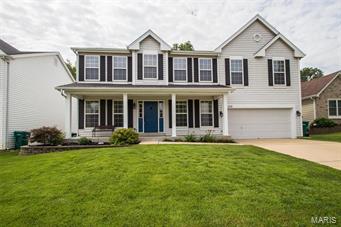 Beautiful and very well kept 2 story home in The Oaks Subdivision. Large level fenced backyard with deck and iron spindles with large patio below.  Kitchen recently updated with white cabinets, crown molding, quartz counter tops and subway tile back splash.  Just beautiful! Kitchen doors have blinds in between glass leading to deck.  Main floor offers formal dining room, den, main floor laundry, half bath, kitchen/breakfast room room and family room with wall of windows.  Second floor offers the 4 bedroom including the master suite which has 3 windows, a walk in closet and own private bath.  You will not be disappointed when you see this master suite.  Upstairs also offers another family room and full bath.  The lower level is a walk out. Lower level is partially finished with a wet bar and full bath. Lots of storage space. This home has too many upgrades to list. Schedule your appointment today.