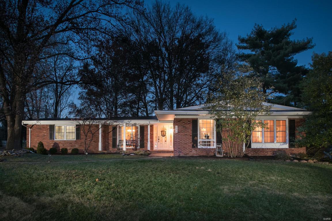 Updated and renovated for the most meticulous buyers in the desired Claymont Subdivision, this stunning 4 Bedroom 2.5 Bath Ranch is not the one you want to miss! Kitchen fit for a chef with custom white cabinets, granite counter tops, subway tile backsplash and stainless steel appliances opens to vaulted family room with wood burning fireplace, wet bar and ample natural light.  Formal living and dining room great you with gleaming hardwood floors upon entry. Luxury Master bedroom with master bath, ample closet space and French doors that walk out to your private patio.  Finished lower level with ½ bath is absolutely perfect for game day, recreation room for the kids or entertaining your friends. Rear Entry Two Car Garage , sprinkler system and moments access to local eateries, shopping and highways make this the one not to miss.