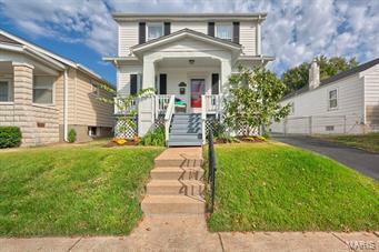 Beautiful home at a great value in one of the most desirable South City neighborhoods! This home has all the features you are looking for- a large front porch, gleaming hardwood floors, 9' ceilings, a separate dining, updated eat in kitchen, a mud room, a 2 car garage and a large fenced yard! Natural light abounds in every room. And there is plenty of space here to spread out, with 3 main bedrooms and a smaller 4th, this home is such a great value! And in a great neighborhood with easy access to Hwy 44, just minutes to Forest Park, The Botanical Gardens, new IKEA, downtown, shopping and restaurants! Make your appointment today, you will not be disappointed!