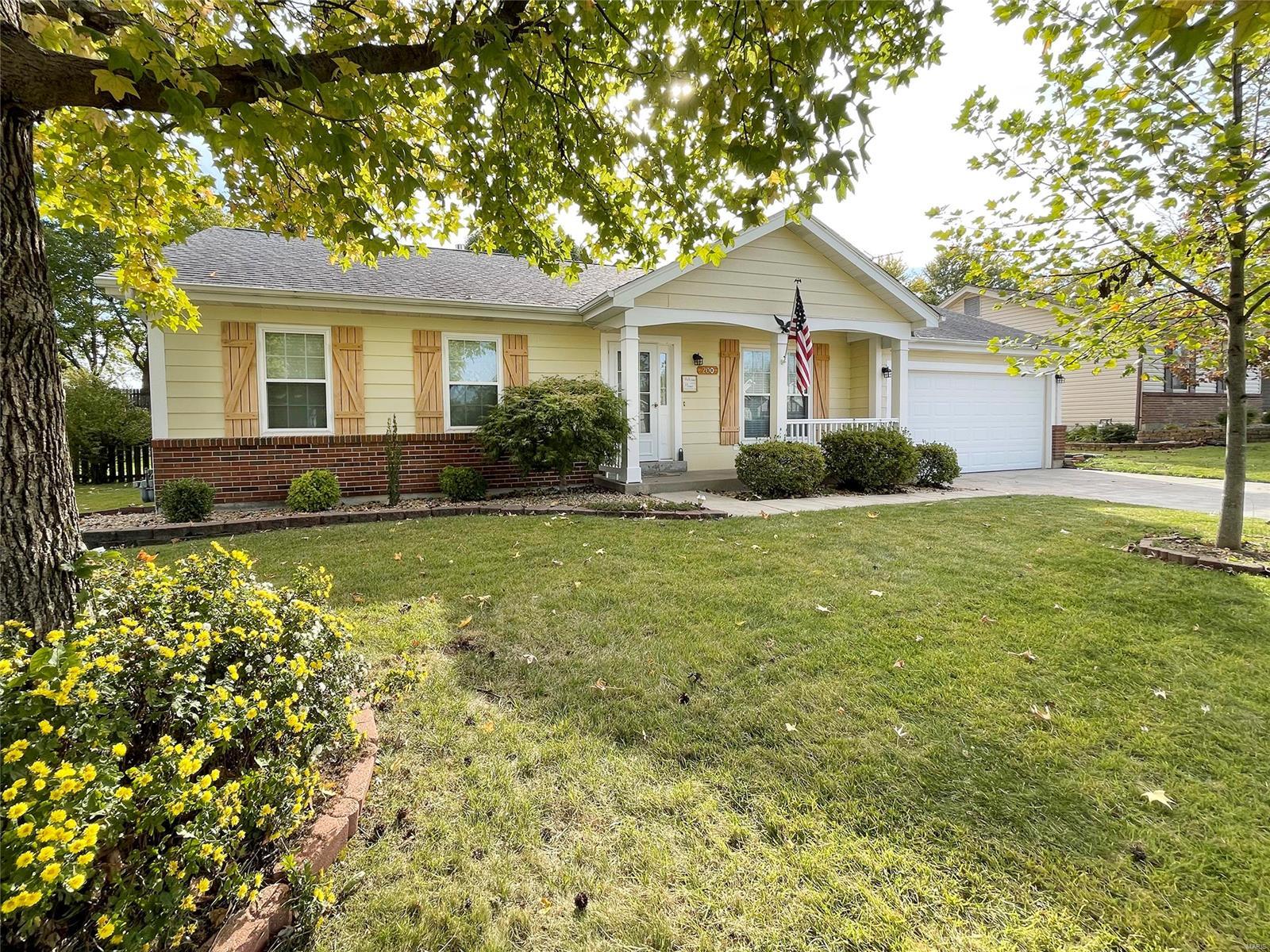 This open concept ranch, full of natural sunlight, welcomes you home with vaulted ceilings and beautiful hardwood floors. Enjoy a bright and airy chef's kitchen boasting stainless steel appliances with center island that leads to a cheerful dining area attached to a cozy hearth room with real wood fireplace. Nice master suite offers full bath w/ shower. Topped off with a peaceful 3 season room surrounded by windows that brings in the serenity of your custom landscaped backyard with with walk out to patio, shed, and wooden fence surround that backs up to common area and even more green space. The finished lower level offers a possible sleeping area or office space with a separate recreation room large enough for a pool table or media area with lots of space to gather. Other perks include a heated garage, tons of storage, and 200 amp service 2016. Furnace 2019. Enjoy all that St Petes has to offer: shopping, dining, entertainment, golf, and swimming all close by. Welcome home! Additional Rooms: Sun Room