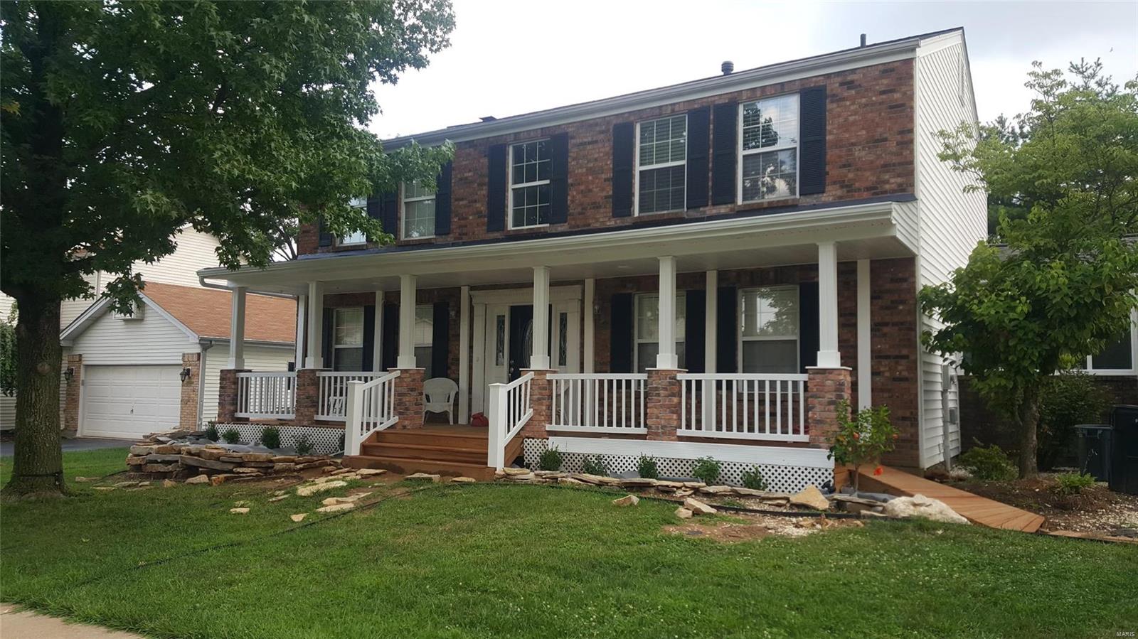 Move into your freshly renovated 2 story home with a 4 season room and huge garage. 4 bedroom 4 bath (2/2), double deep garage, sun room, atrium kitchen, unfinished basement for storage or future renovation, Great area, great schools, Oakville HS, Oakville MS, Point ES Additional Rooms: Sun Room