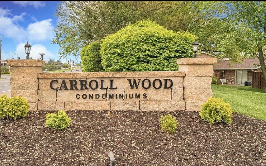 Owner Occupied Only. Don't miss this rare opportunity to live in the Carroll Wood Community. Great location near schools, shopping, dining and highways. Updated kitchen cabinets w/crown molding, lower trim and under cabinet lighting. Just off the Breakfast room, you'll step out to the patio to enjoy a park like setting. The unit is tucked in the corner, backing to common ground with so much privacy to the back and side of the building. This cute home was updated in 2020 with fresh paint and laminate flooring. As you enter, you'll find the Family room with the Breakfast room and Kitchen just behind. The upper level is where you'll find both bedrooms with large closets, full bath and linen closet for plenty of storage. The basement is just waiting for your finishes. Complex includes-Pool, Playground, Clubhouse, Water, Sewer, Trash and more. Don't miss this great opportunity. Location: Corner Location, End Unit, Suburban