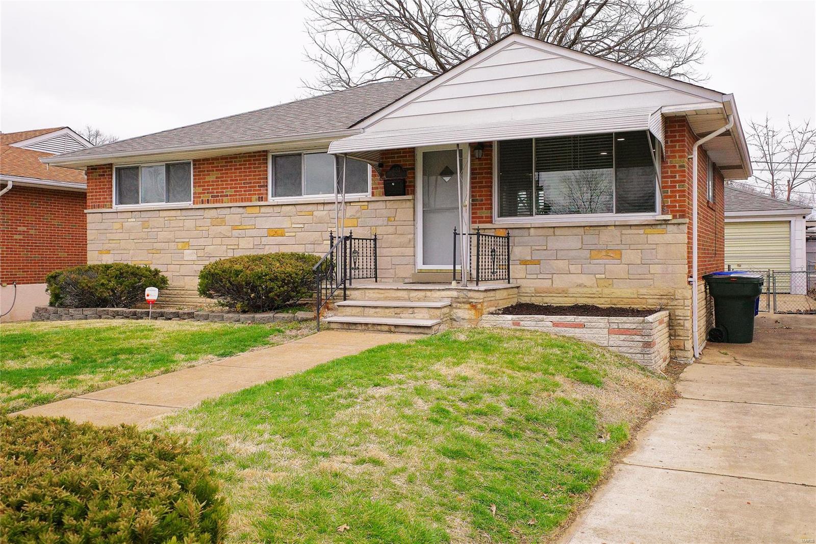 Sharp immaculate updated brick 3 bedroom ranch home with finished lower level (family room, sleeping area/bonus room, and additional kitchen & full bath)  Level fenced yard with one car garage. Gleaming wood floors through the main level except kitchen and bath**updated kitchen w/creamy white cabinets, stainless steel appliances**Both full baths are updated along with plumbing and electric.  Architectural Roof**This home is located closed to public transportation, shopping and restaurants***occupancy has been completed  Showings start 3/17 noon with contract due by 5PM Sunday, acceptance 9 pm Monday.  May 5th closing or earlier would be perfect no escalation clauses