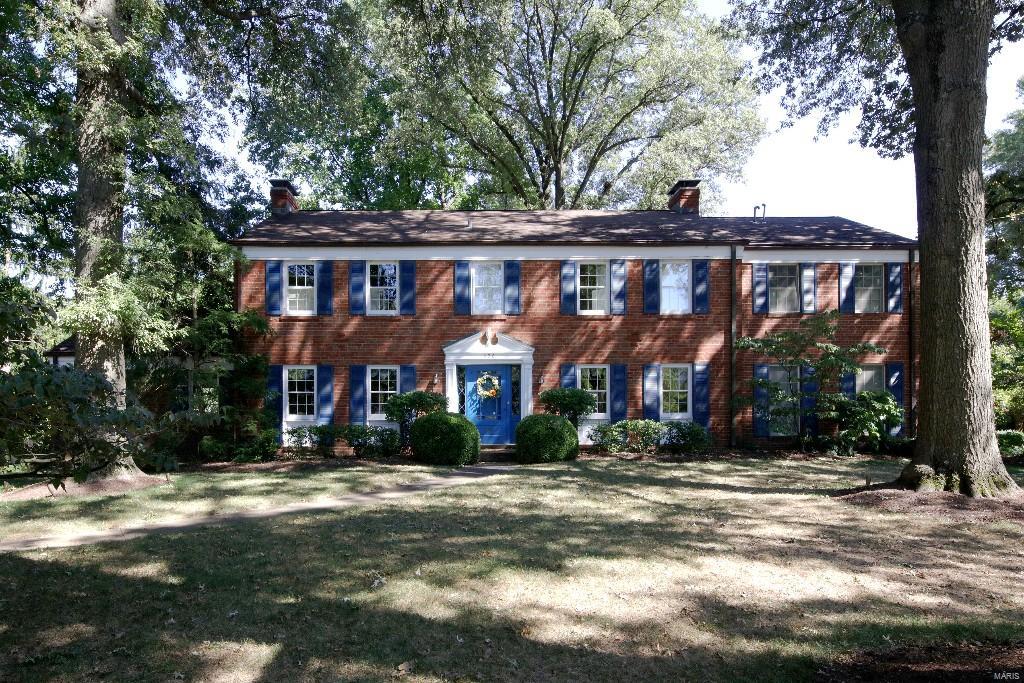 Often admired.  Exceptional home on over an acre in Kirkwood's most desirable location featuring a classic pool and beautiful grounds.  Gracious entry with curved staircase. Wood floors under carpet. Custom, newer kitchen...Large master suite.