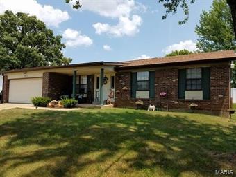 Come See this 3 bedroom 2 bath brick home with many updates through out located on a quiet cul-de-sac, with a large yard and plenty of room both inside and out. Updates include new water heater installed in 2016, both bathrooms updated in 2016, kitchen updated in 2016 including new counter tops, refinished cabinets and new tile flooring. New 50 gallon water heater installed in 2016. New gutters and downspouts installed in 2015. Architectural roof replaced in 2011. The furnace and a/c units were replaced in 2013,  Wood laminate floors were added to main living space in 2012. All of the light fixtures have been updated and replaced. Not to mention this home boasts a finished basement complete with storage / laundry room, game room, family room, bar area and office. There is also a 4 seasons porch for even more living space. The recently fenced backyard boasts new sod and a stone patio to enjoy as well. This home is ready to move in and make yours! Make your appointment today. Additional Rooms: Sun Room