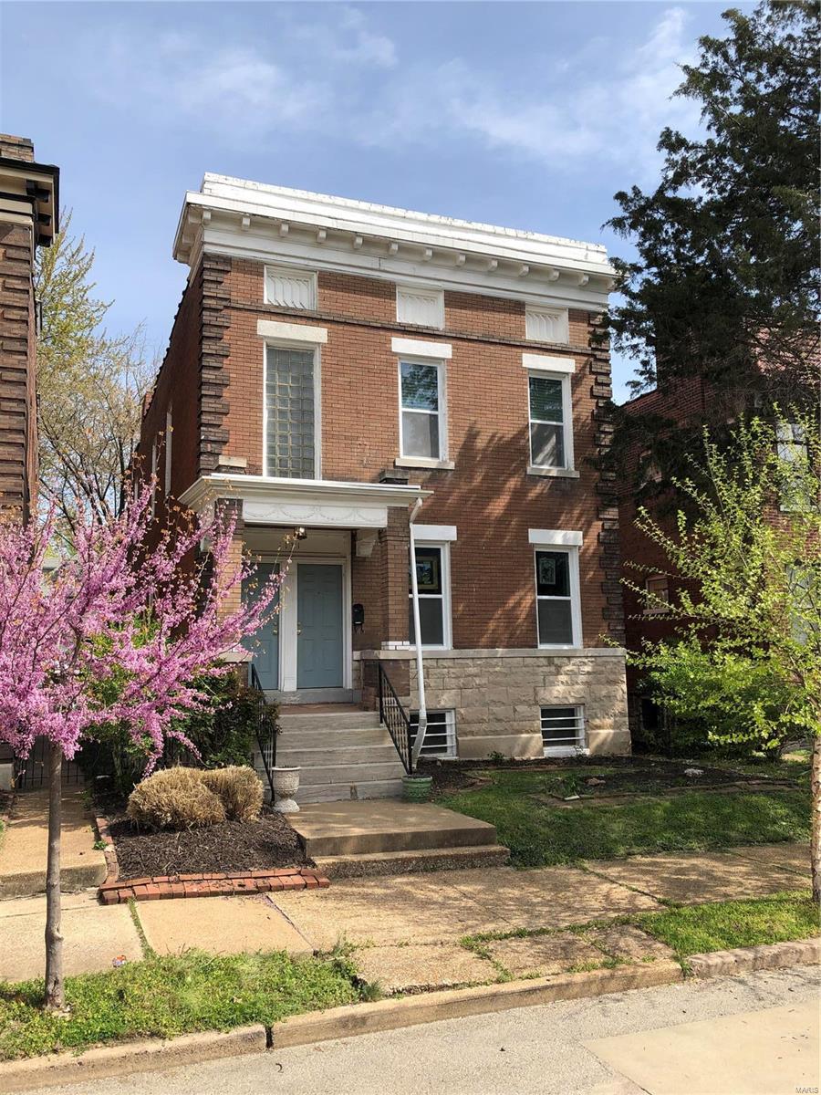BACK ON MARKET NO FAULT OF SELLERS - BUYERS FAILED TO OBTAIN FINANCING! Great opportunity to own a fabulous brick two-family in the heart of Historic Shaw. This building is loaded with charm! Exceptional location 1.5 Blocks from the Missouri Botanical Garden and 4 blocks from Tower Grove Park. Backs to Shaw Historic Art Fair and Flora Place. Two - 2 bed, 1 bath units. Hardwood floors and fireplaces (nonfunctional) in each unit. Second Floor unit has been fully remodeled including stainless steel appliance. Large off-street parking in rear of building. 1st Floor HVAC system replaced 2021. 2nd Floor stainless steel stove replaced 2020. Parapet wall rebuilt 2010. Sewer lateral replaced where it connects to city sewer line 2010. Roof recoated 2021. 1st Floor apartment features: private entrance, hardwood floors, some carpet and dishwasher. 2nd Floor apartment features: private entrance, stainless steel kitchen appliances, included dishwasher, ceiling fans throughout and updated electric.