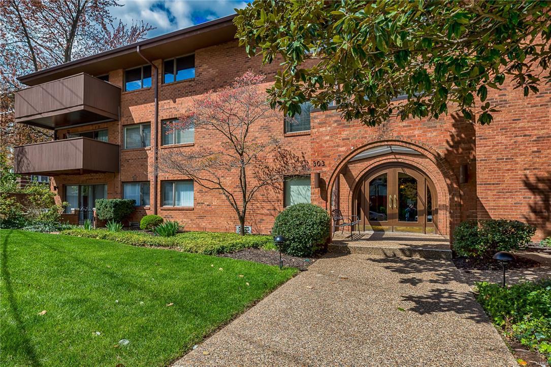 Wonderful opportunity to own an upscale condo in the heart of Clayton for under $500,000.  This spacious and bright unit is on the third floor with great deck and view.  Gracious entry with sky light leads to gorgeous light filled living room. All rooms are sun-filled and large and flow well throughout. Living room with lovely fireplace, walks out to deck and is open to dining room. This unit has two very large bedrooms with great closets and two full bathrooms plus a powder room.   Kitchen is well appointed and updated and features another sky-light.   With 2175 square feet, this condo will not disappoint.
There are 12 condos in building which share a pool with building behind. Storage locker in heated garage as well as two assigned parking spaces are included. Motivated seller! Location: End Unit, Upper Level