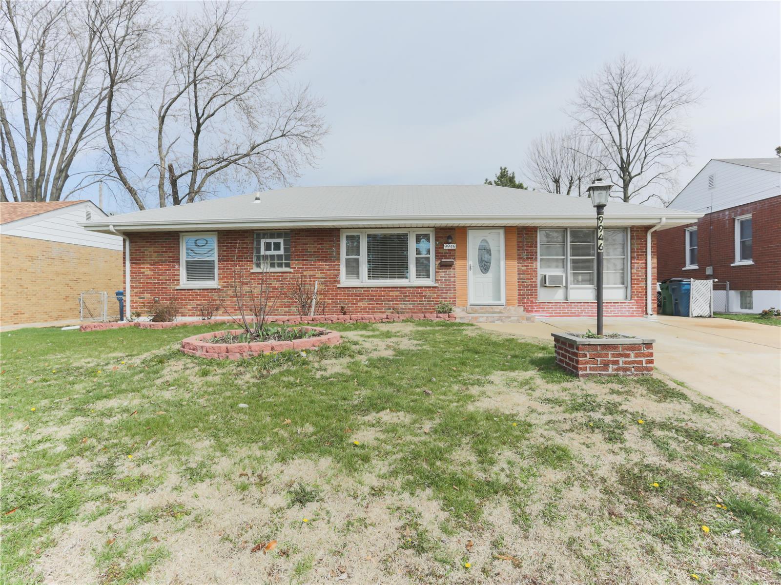 This darling all brick bungalow is boasting with tons of charm and character, yet has all the new updates you're looking for.  As you enter through the front door, you will be greeted with freshly painted modern colors in the cozy family room featuring beautifully mahogany stained wood floors.  The beautifully updated kitchen has updated cabinetry and granite countertops, stainless appliances and gorgeous white subway tile backsplash.  All bedrooms include hardwood flooring and the main floor bathroom has been fully updated.  The partially finished lower level includes a beautifully tiled full bath and laundry room.  The rest of the basement is a blank canvas that can serve as an additional living space, rec area, workout area, or whatever may suit your families needs.  Finally the backyard has a fenced level lot including a covered patio area for entertaining and a storage shed.  Stop by and see this charmer before it's too late.