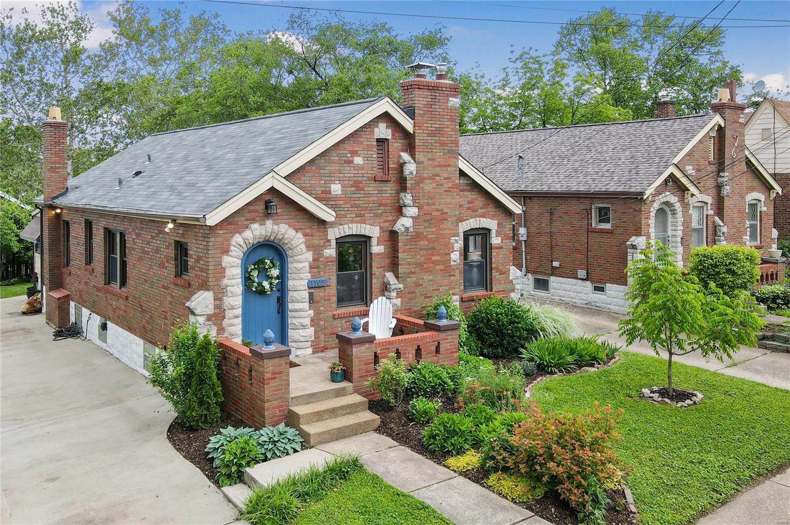 FAIRY TALES CAN COME TRUE… and this storybook cottage is waiting for you to write the next chapter. If you believe in dreams coming true, in falling in love at first sight and that happy is a place then this is the home you’ve been waiting for! “Be still my heart” curb appeal invites you to enter this perfect combination of charm and character, form and function, yet with all the amenities that the contemporary buyer craves: Open floor plan, designer kitchen, gleaming hardwood floors, updated bathrooms, patio for entertaining. Two inviting bedrooms and full bath on the first floor makes the living easy, but just wait until the kids see the magical hideaway in the lower level! All of this and in the most desirable location! Just minutes from 170, Clayton and all that St. Louis has to offer, close to Ruth Park, shopping and restaurants. Imagine the pride you’ll feel inviting friends and family to this lovely home.