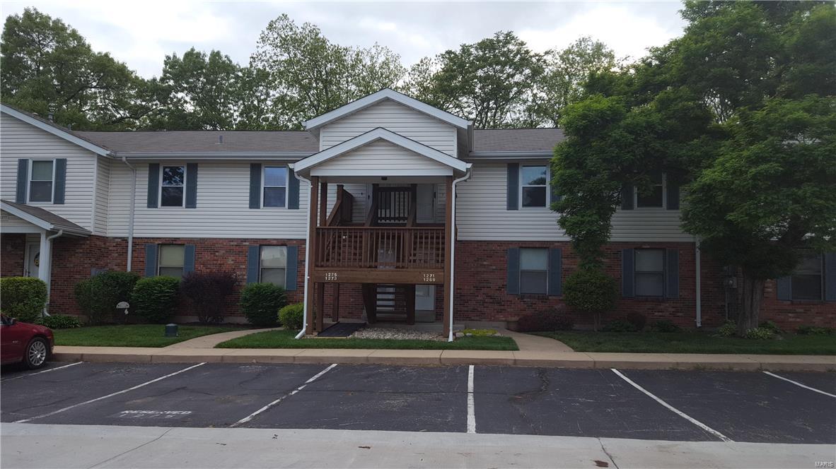 Welcome to this 2 bedroom 2 bath second floor condo complete with spacious living room, separate dining area with slider to nice size deck overlooking wooded area, kitchen has lots of oak cabinetry with pantry and refrigerator stays, master bedroom suite also has slider to deck, both bathrooms have full size tubs with grab bars. There is a separate laundry/storage room and stack washer/dryer is included. Deck has storage locker and there is 1 covered assigned parking space. Well manicured grounds include greens space for walking the dog, a fenced swimming pool, some wooded areas and a small pond. 
Condo is being sold "as-is" per estate requirement. Location: Upper Level