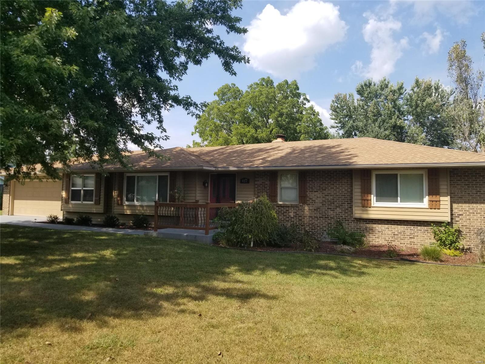 Just the right mix of open floor plan and separate gathering spaces come together in this recently updated, well maintained, low maintence, ranch style home in Lebanon, MO.  Three bedrooms, two and a half baths with a beautiful master suite with double sink vanity and double shower head showerand double closets .  You'll love the beautiful kitchen with granite countertops, stainless steel appliances and basket weave backsplash and island accents that opens to the family room warmed by the wood burning fireplace. The beautifully landscaped back yard won't disappoint with full privacy fence, storage shed, and expansive deck.  Schedule your opportunity to get that home sweet home feeling today! New roof coming soon! Additional Rooms: Mud Room